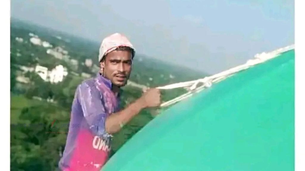 মুক্তাগাছায় মসজিদের মিনার থেকে পড়ে রংমিস্ত্রির মৃত্যু