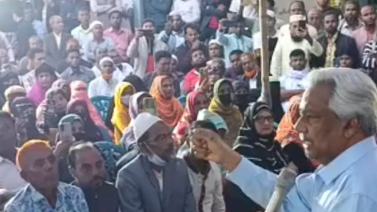 করিমগঞ্জে ড. ওসমান ফারুকের নির্বাচনী মতবিনিময় সভা