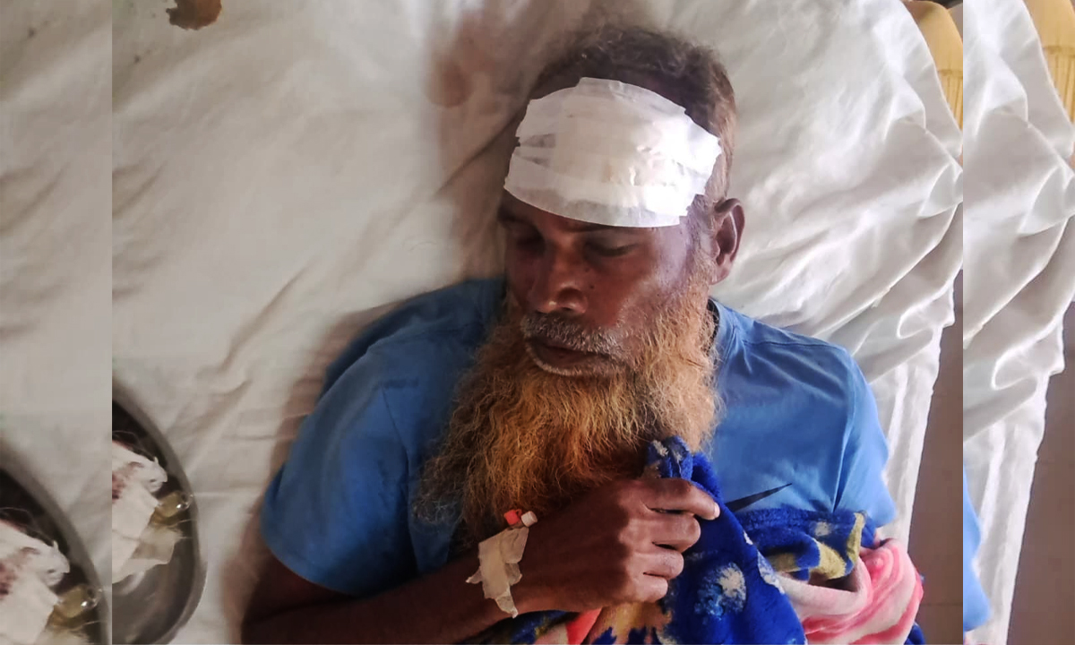 বাজিতপুরে জমি বিরোধে সাবেক সেনা সদস্যের ওপর হামলা