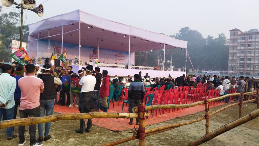 দীর্ঘ দুই দশক পর চট্টগ্রামে তারেক রহমান, পলোগ্রাউন্ডে আজ মহাসমাবেশ