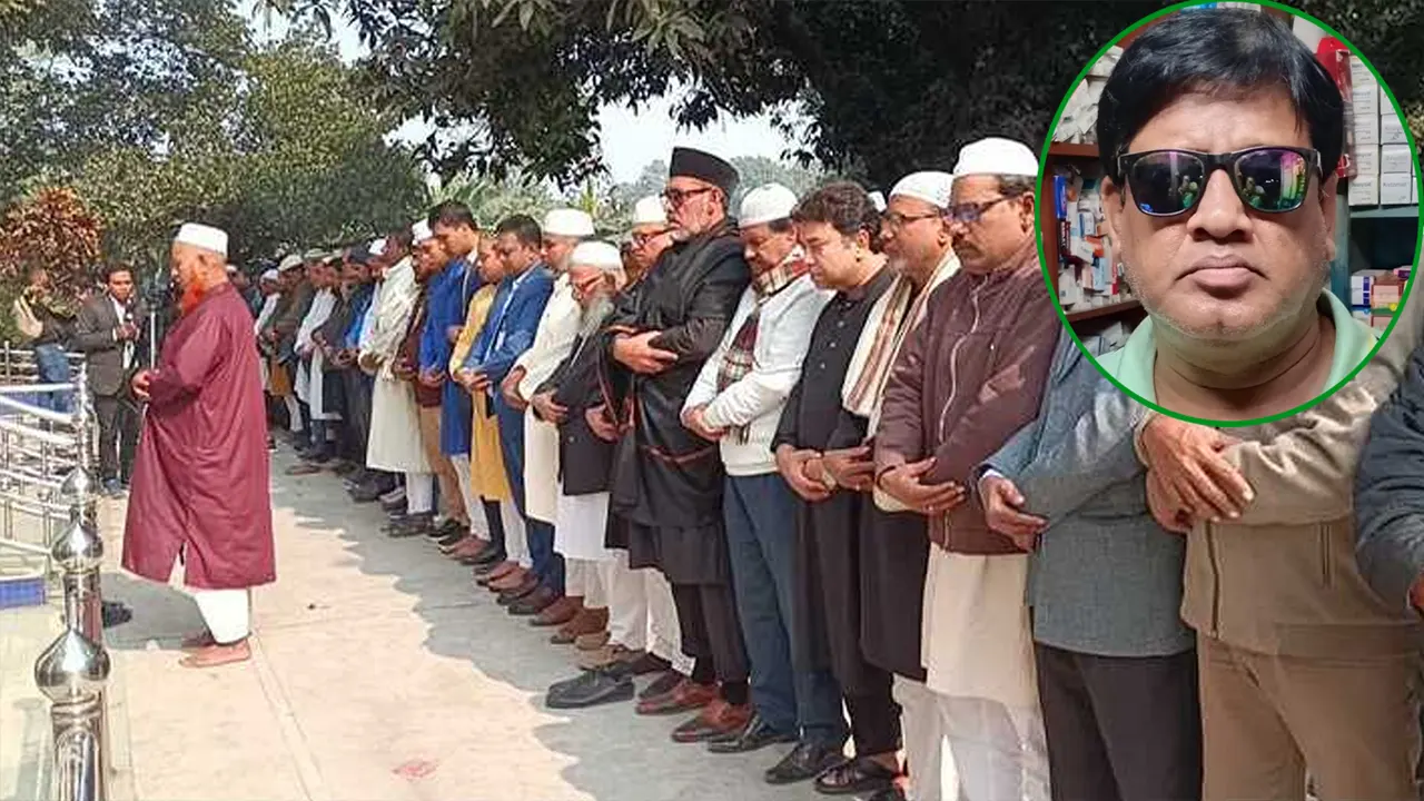 চুয়াডাঙ্গায় সেনা হেফাজতে মৃত বিএনপি নেতা ডাবলুর জানাজা অনুষ্ঠিত