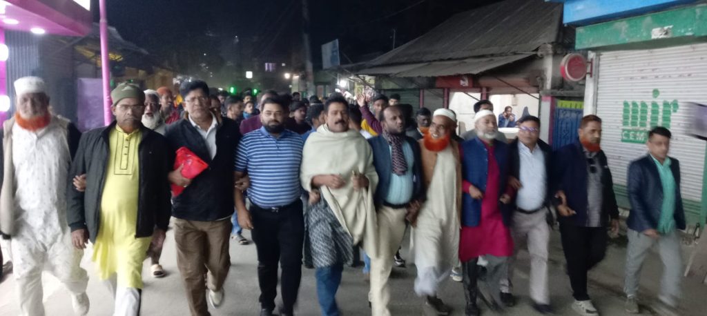 কিশোরগঞ্জ–১ আসনে বিএনপির নির্বাচনী মিছিল, প্রতীক ঘোষণার পর প্রথম বড় শোডাউন