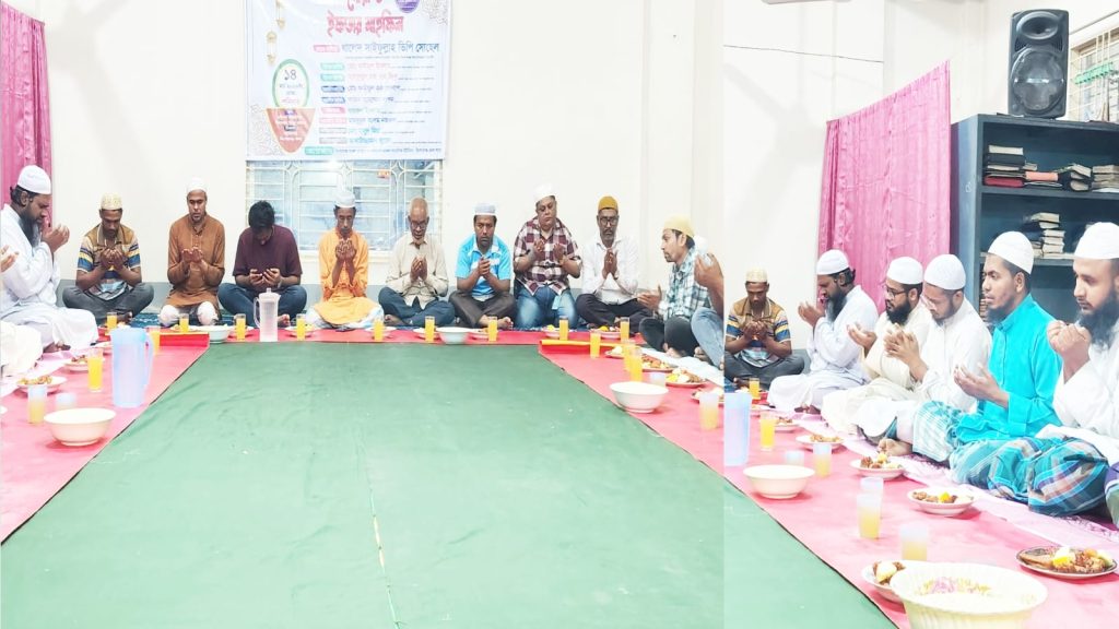 কিশোরগঞ্জ মডেল প্রেসক্লাবের উদ্যোগে দোয়া ও ইফতার মাহফিল