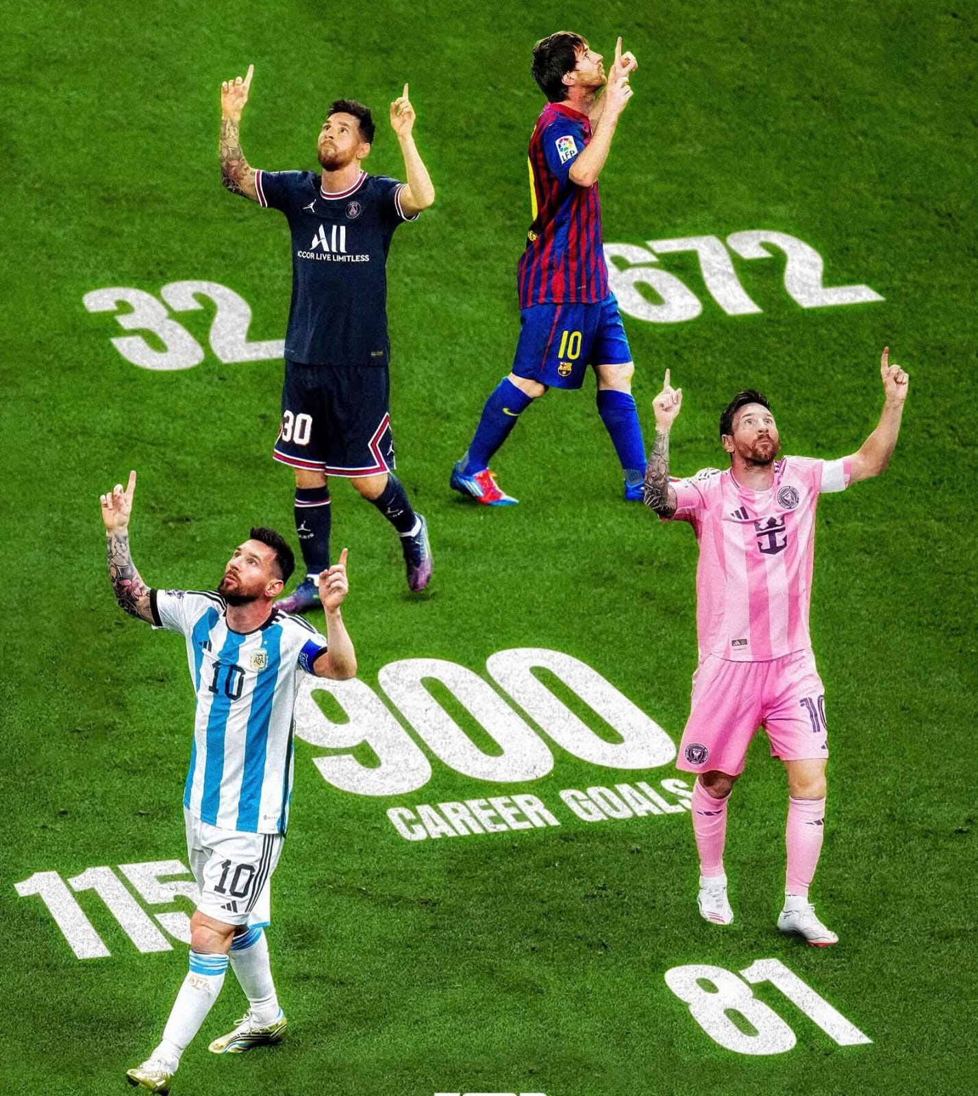 সিআর সেভেনের রেকর্ড ভেঙ্গেও হাসি নেই মেসির, ছিটকে গেল মায়ামি