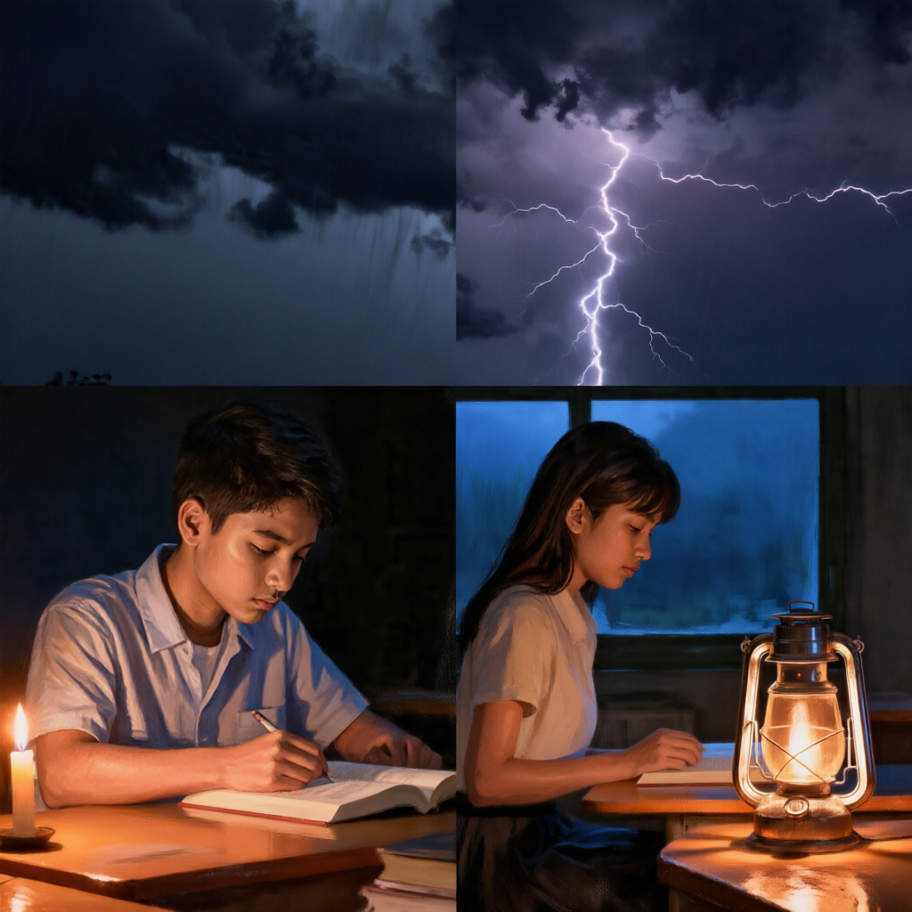 আগামীকাল শুরু এসএসসি, কিশোরগঞ্জে কালবৈশাখীর বিদ্যুৎ সংকটে দুশ্চিন্তায় পরীক্ষার্থীরা