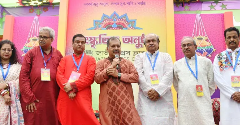 ধর্মীয় উৎসবের পর নববর্ষ বাঙালির প্রধান উৎসব-বিকৃতির অভিযোগ তথ্যমন্ত্রীর