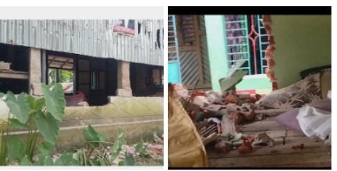 ইটনায় পূর্ব বিরোধের জেরে সশস্ত্র হামলায় ব্যাপক ভাঙচুর, আহত কয়েক নারী