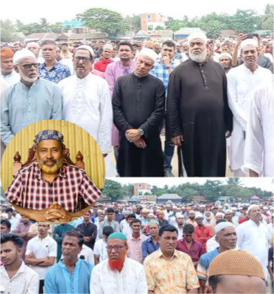 শোকে স্তব্ধ মিঠামইন, লাখো মানুষের উপস্থিতিতে জাহাঙ্গীরের শেষ বিদায়