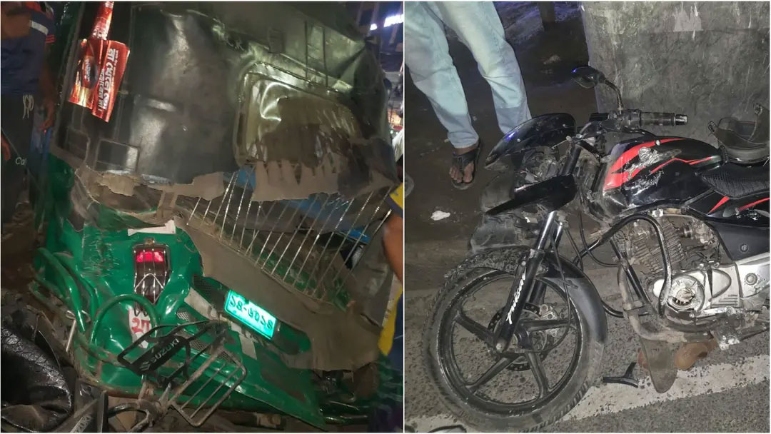 রাজধানীর মগবাজারে ত্রিমুখী সংঘর্ষে ২ জন নিহত