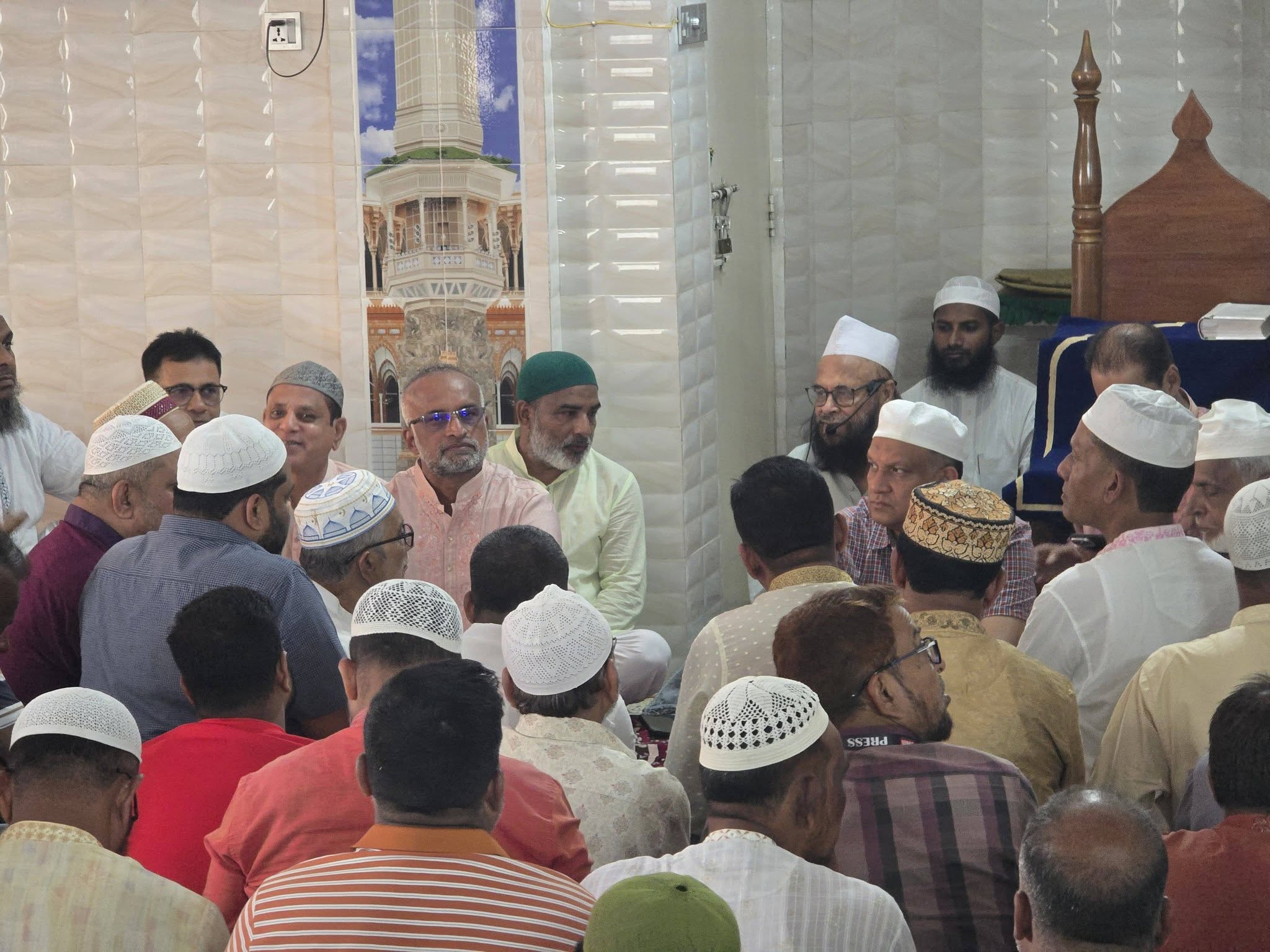 খালেদা জিয়ার জন্মদিন উপলক্ষে কিশোরগঞ্জে বিএনপির মিলাদ ও দোয়া মাহফিল