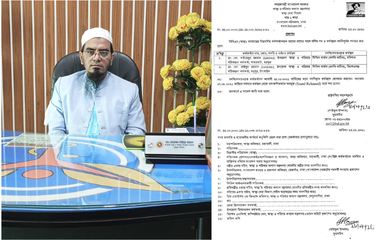 কিশোরগঞ্জের নতুন সিভিল সার্জন ডা. মোহাম্মদ সাইদুর রহমান