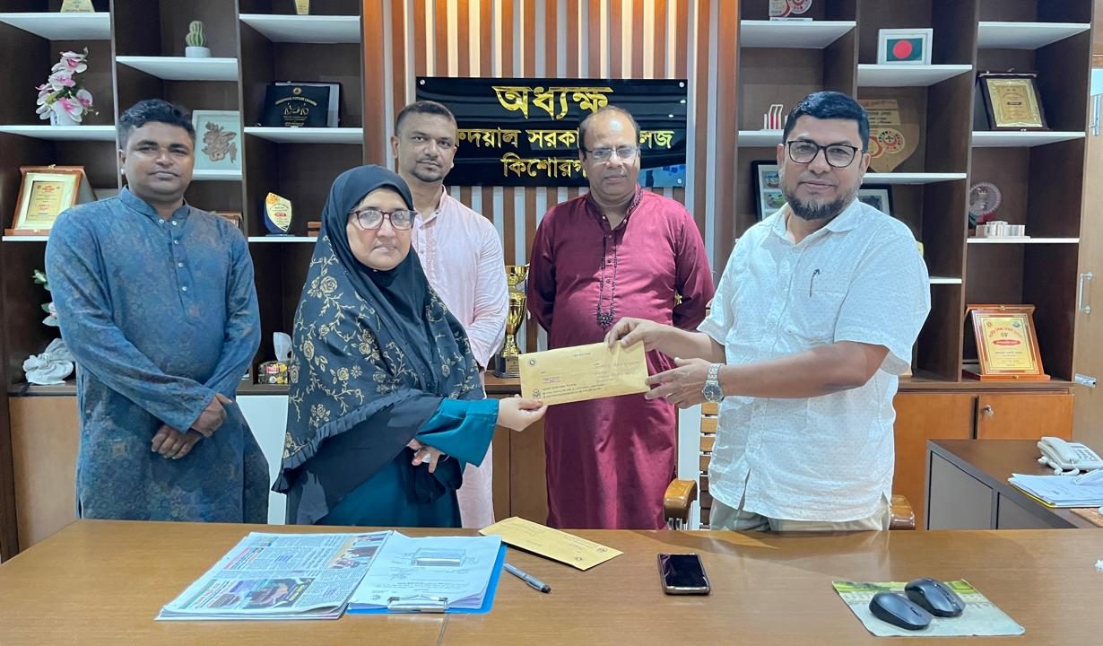 গুরুদয়াল সরকারি কলেজে নতুন উপাধ্যক্ষ প্রফেসর লুৎফুন নাহার