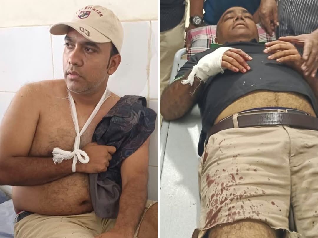 ভৈরবে চাঁদা নিয়ে বিরোধ, দুই কারখানা মালিককে কুপিয়ে জখম